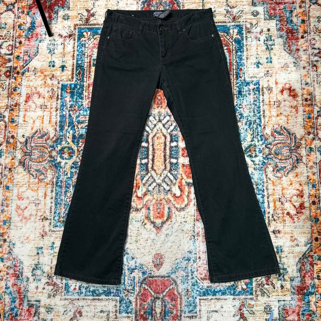 [30] 폴로 진컴퍼니 부츠컷 블랙 데님팬츠 상품이미지1