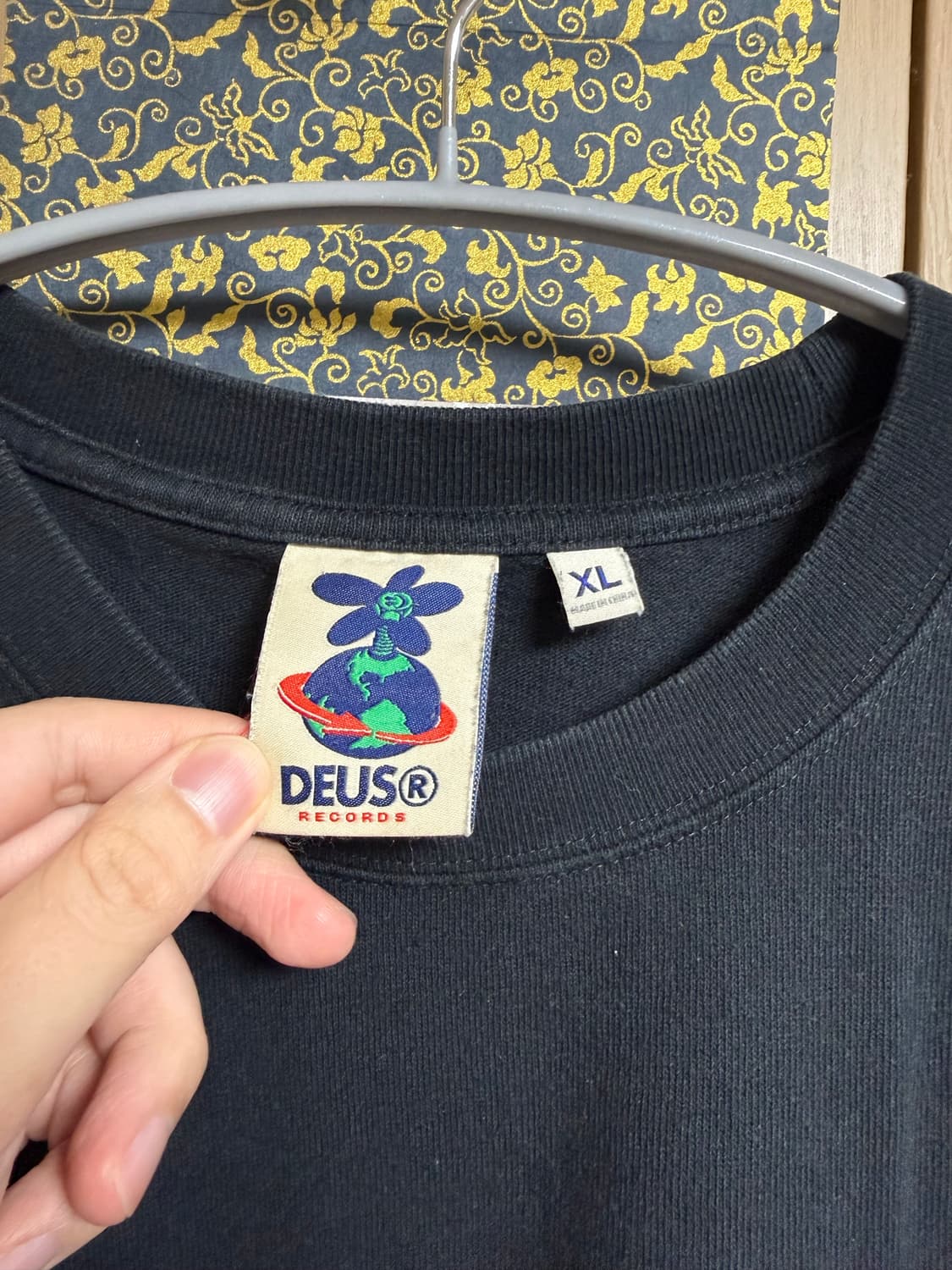 [XL] 데우스 롱슬리브 검정 상품이미지3