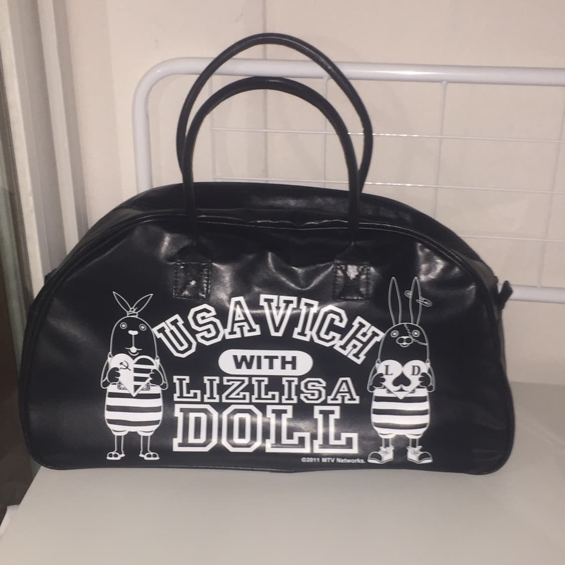 리즈리사돌 볼링백 여행가방 빅 사이즈 토트백 숄더백 갸루 상품이미지3