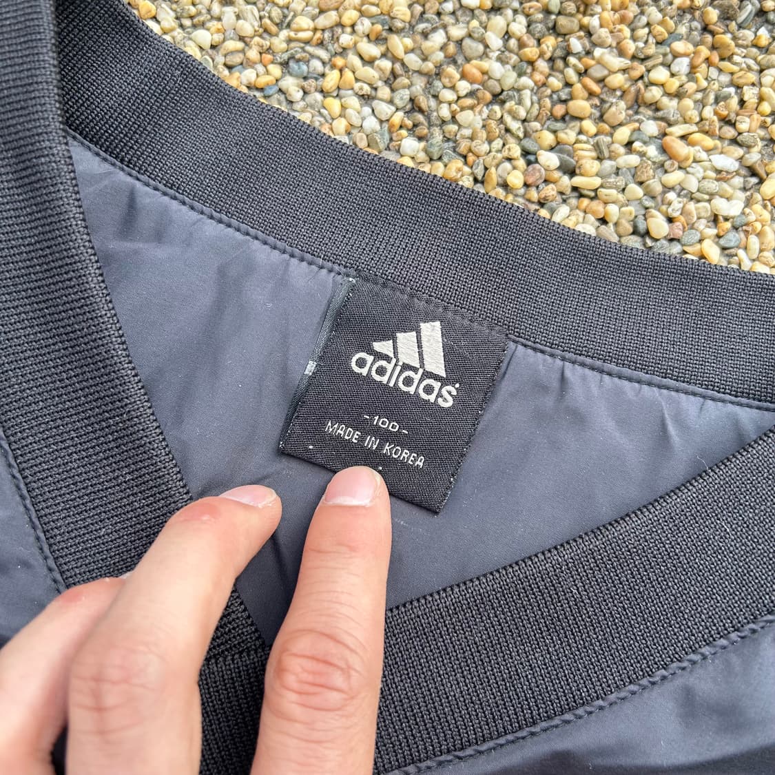 아디다스 (ADIDAS)블랙 웜업 바람막이 상품이미지4