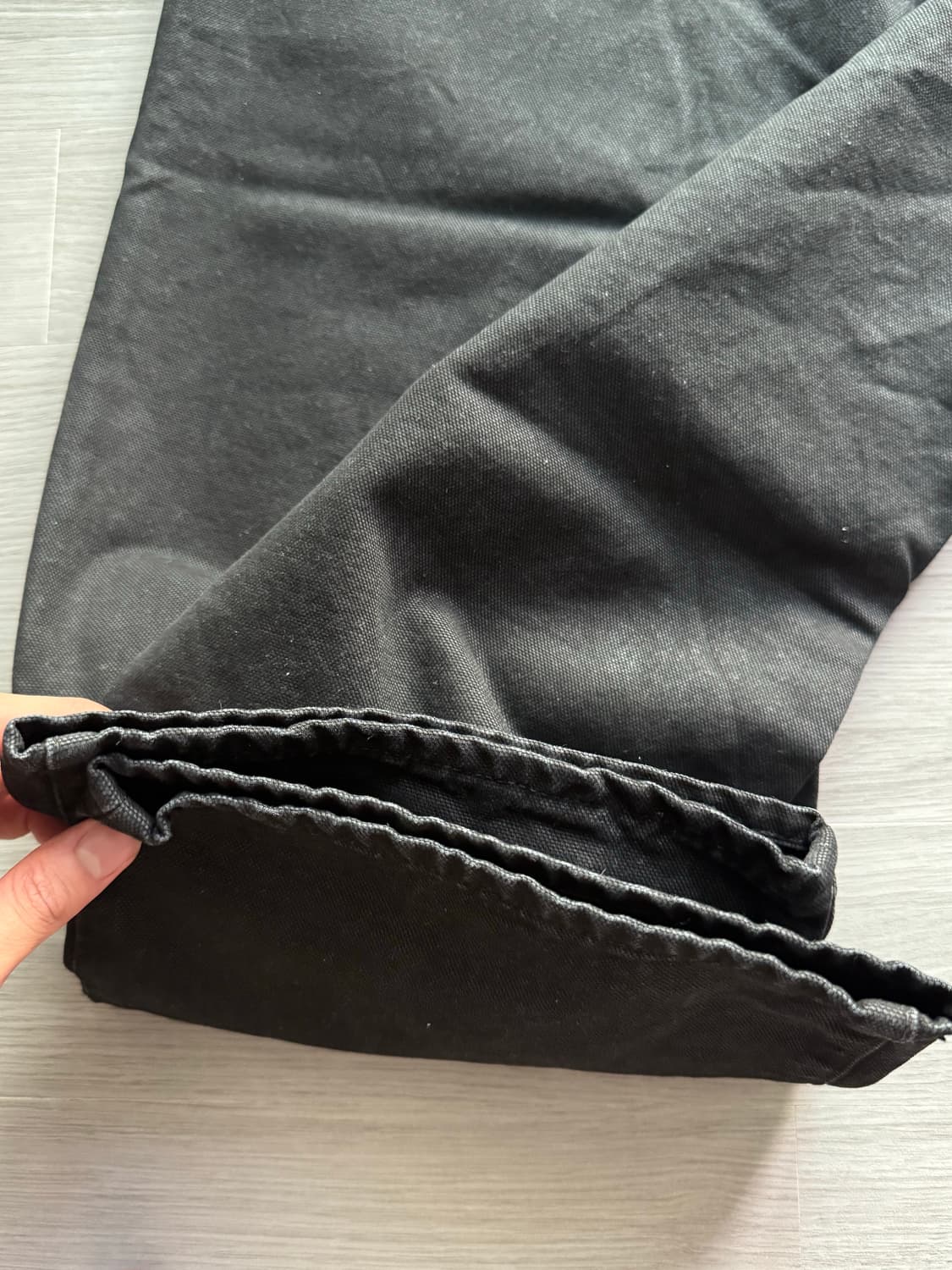 스투시 빅올진 워시드 캔버스 블랙 상품이미지9