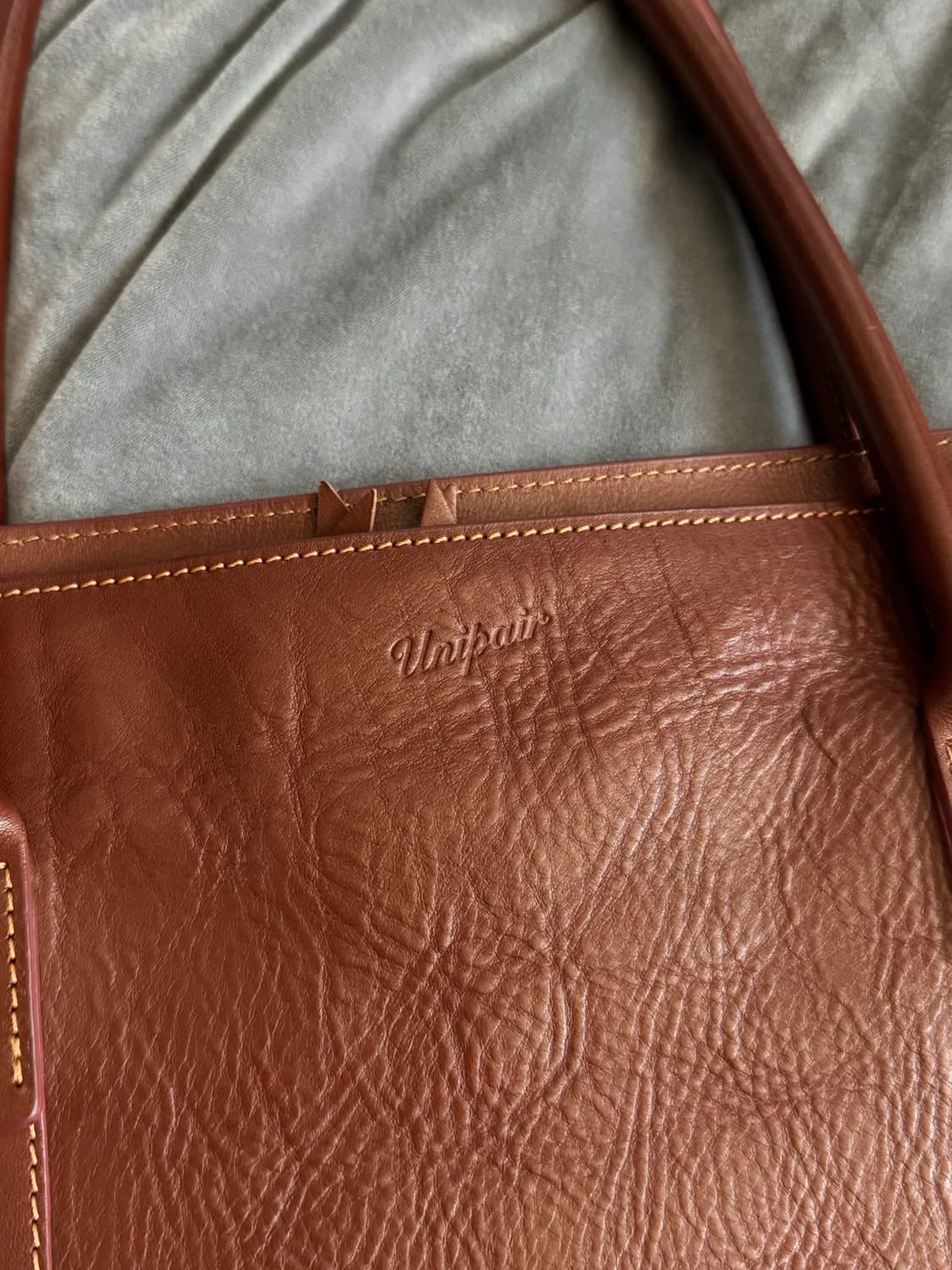 유니페어 토트백 탄 컬러 상품이미지2