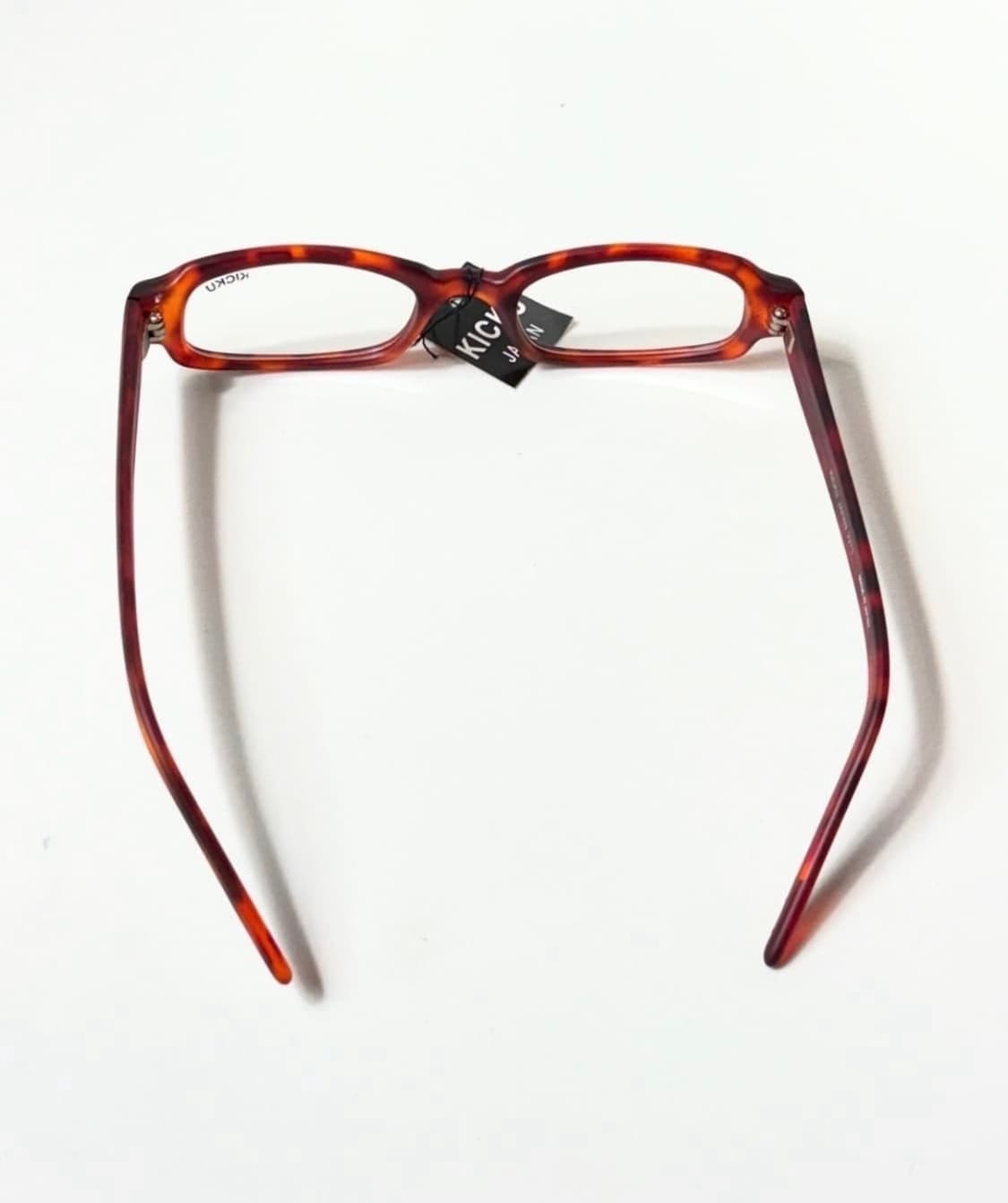 9Os KICKU JAPAN 맷 레오파드 볼드 뿔테 빈티지 안경 상품이미지3