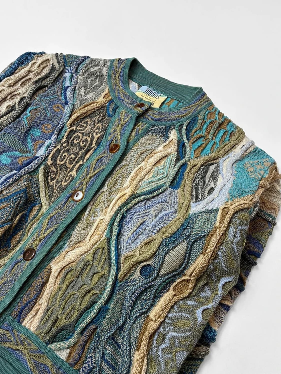 림노스 00s 3D 케이블 크롭 니트 가디건 PN5113 상품이미지2