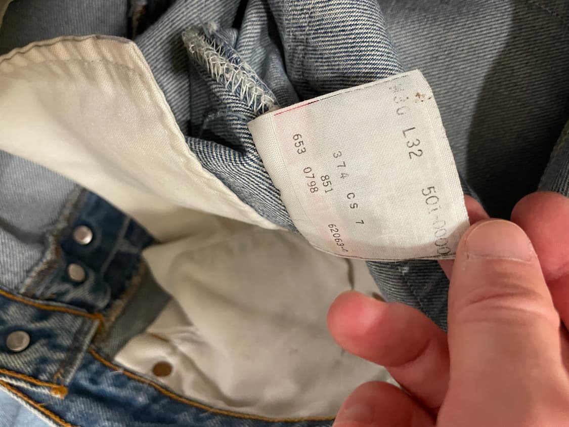 90s usa 빈티지 리바이스 501 30x28 상품이미지4