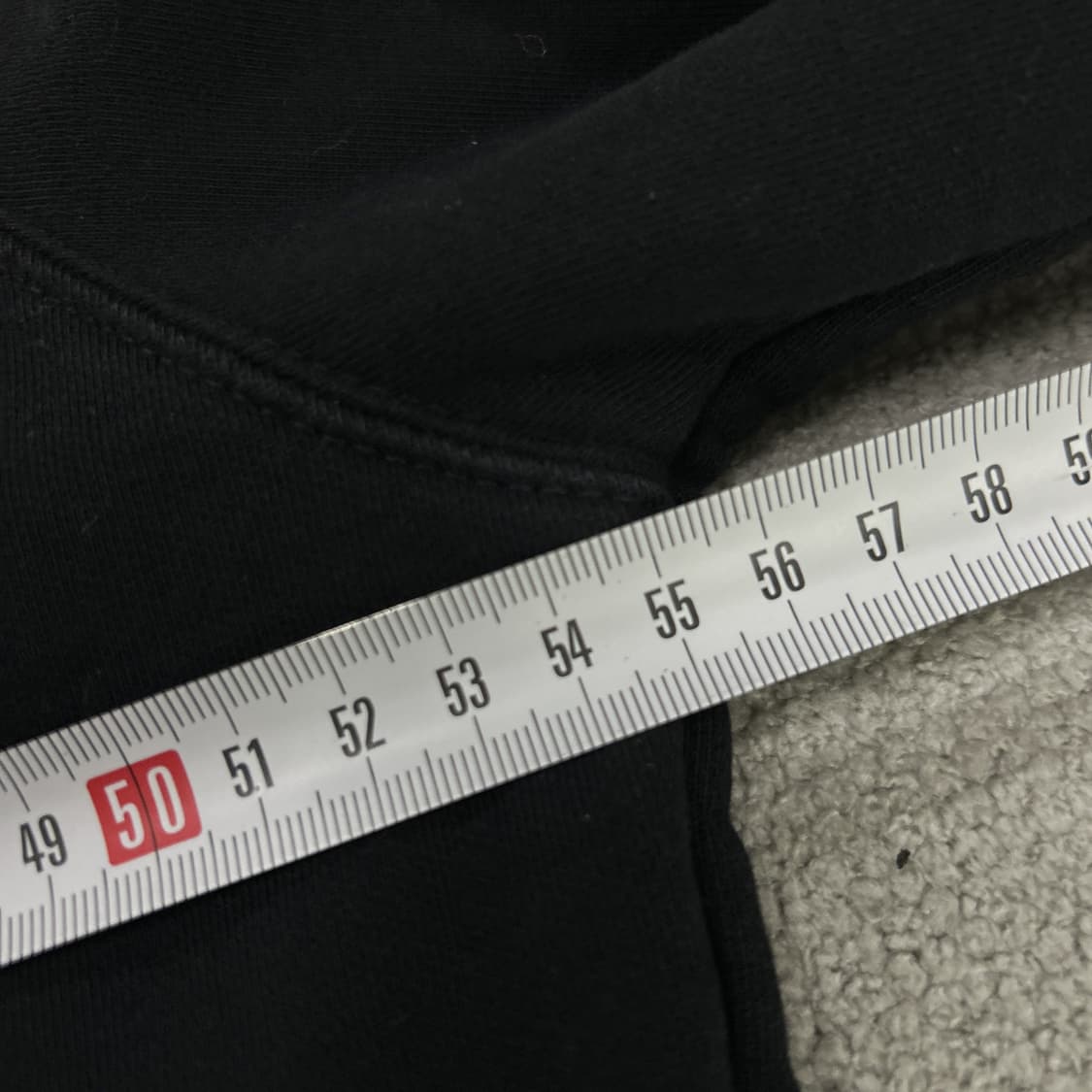 메종키츠네 폭스 패치 맨투맨 블랙 XL 상품이미지5