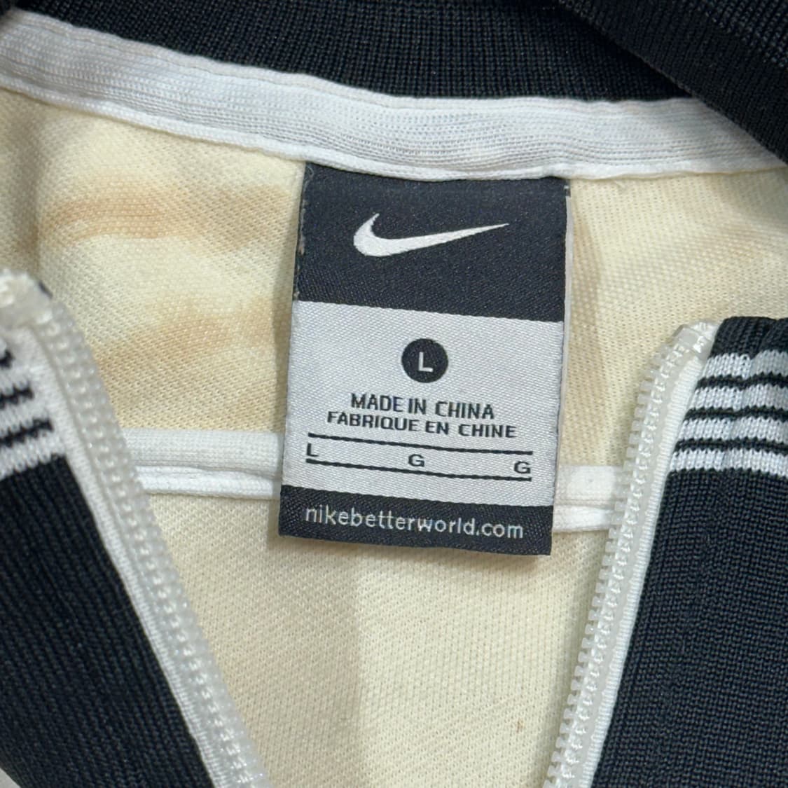 L 나이키 유벤투스 화이트 트랙탑 상품이미지4