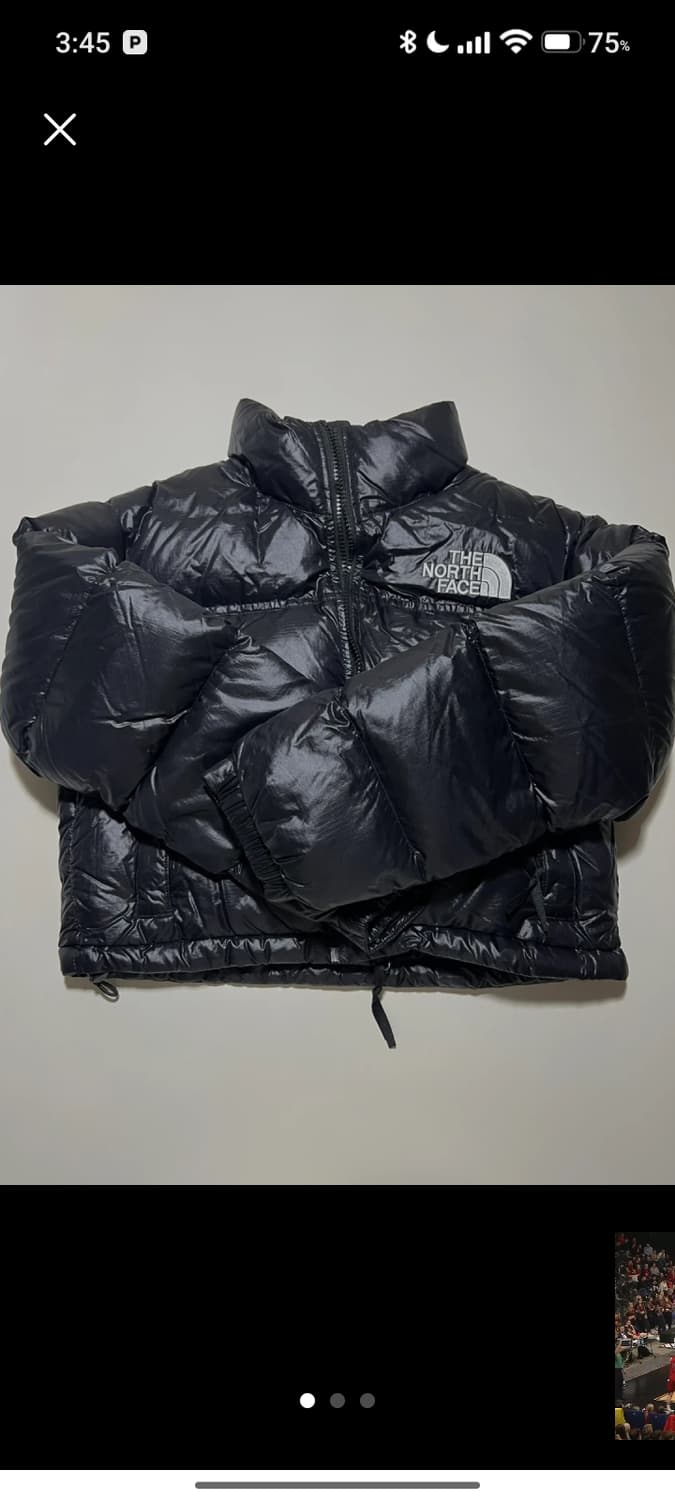 노스페이스 눕시 크롭 숏패딩S 상품이미지1