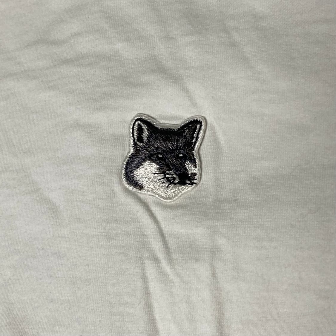 메종키츠네 폭스헤드 반팔티 S 상품이미지6