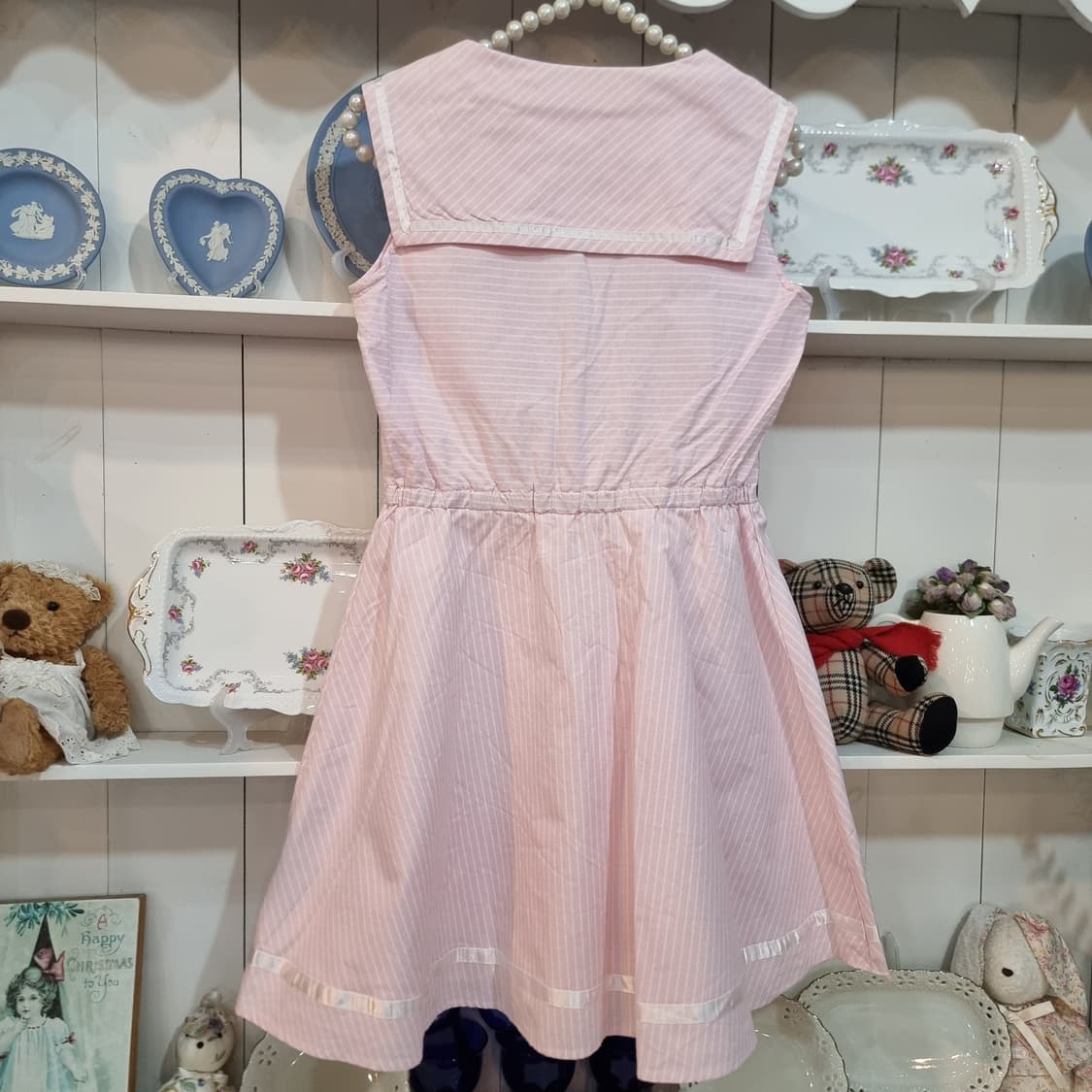 트랄라라(Tralala) 딸기우유 세일러 원피스 상품이미지6