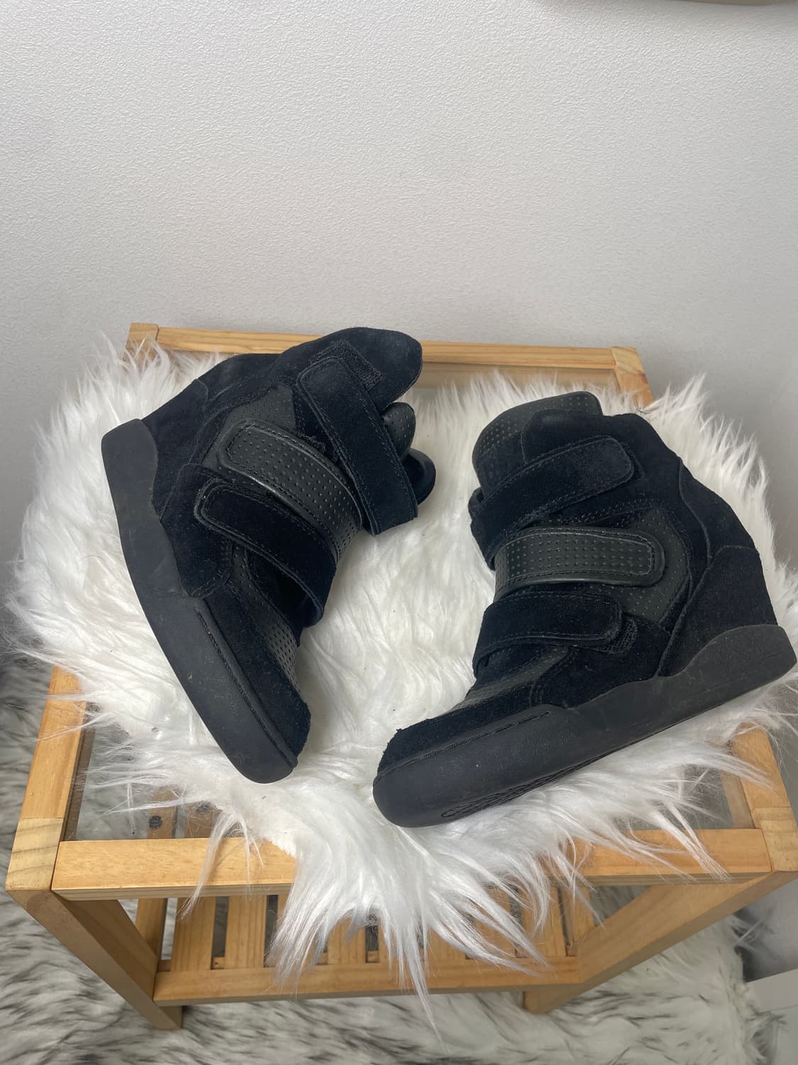 Ash 아쉬 벨크로 웨지힐 스니커즈 상품이미지2