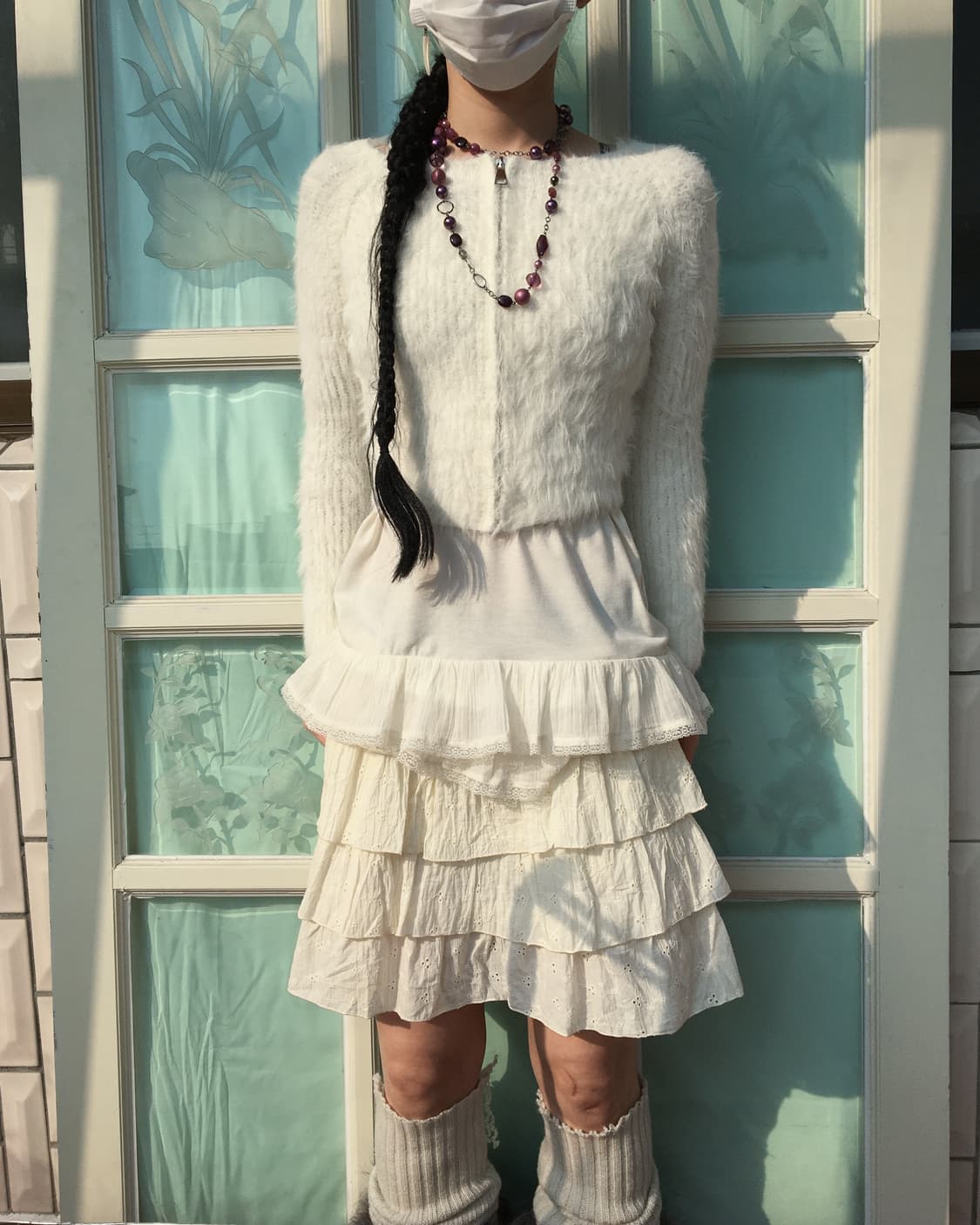 Fluffy zip up 상품이미지1