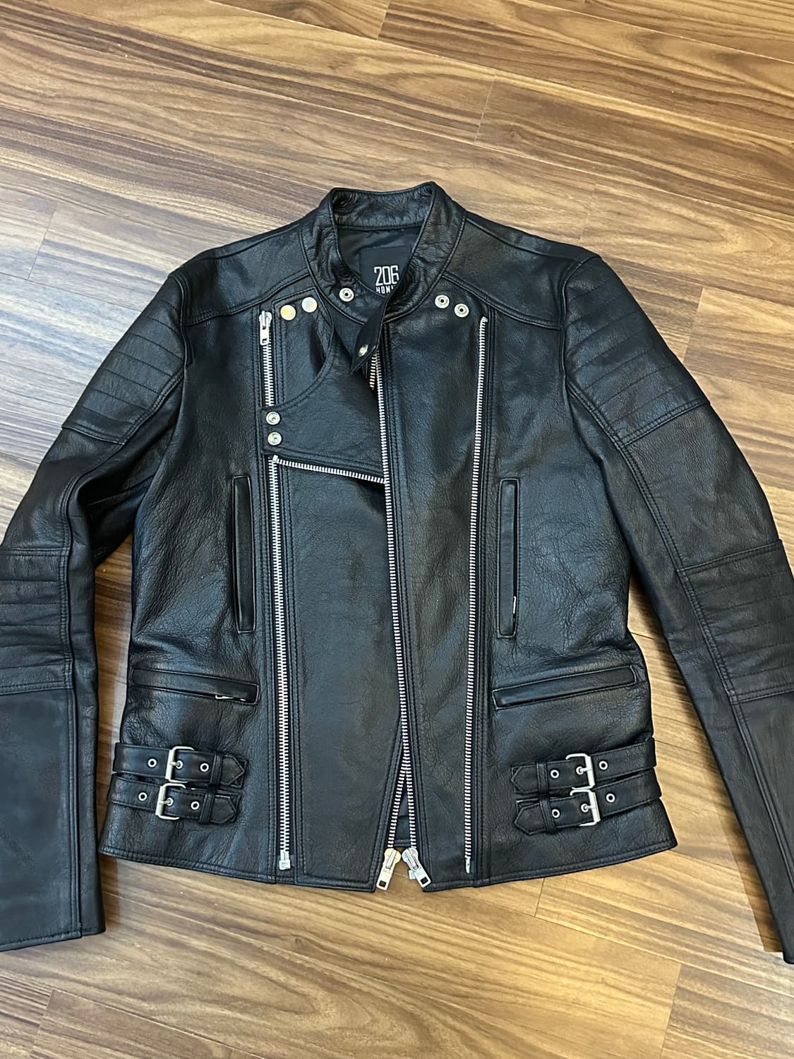206옴므 양가죽 라이더 자켓 52 상품이미지1