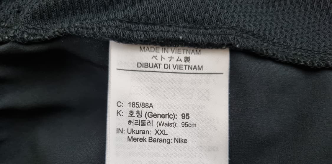 남성XL 나이키 빅스우시 검정 블랙 우븐 경량 반바지 바지 여름 상품이미지10