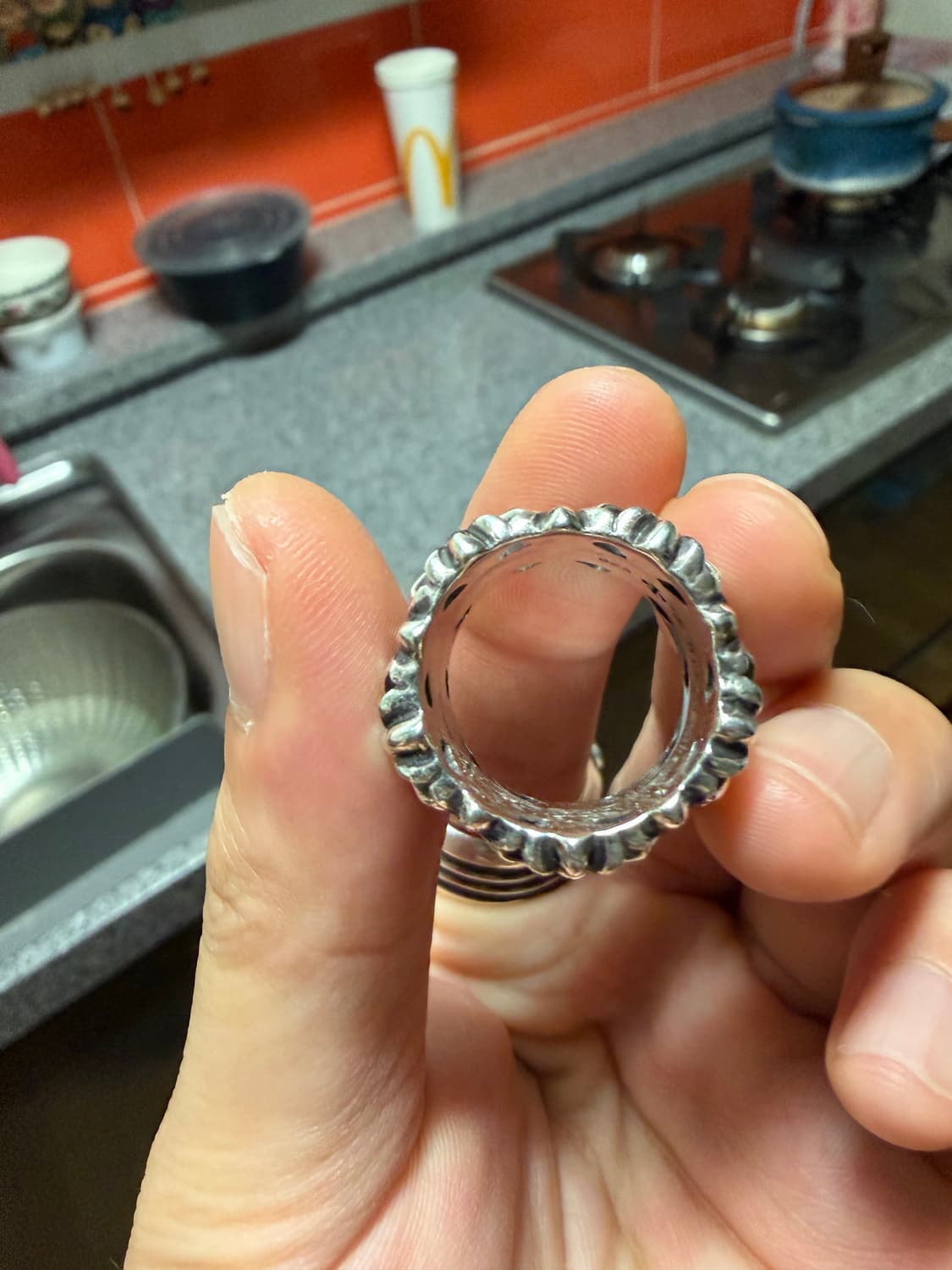 크롬하츠 세메터리링us7(새상품) 26년 판매 상품이미지10