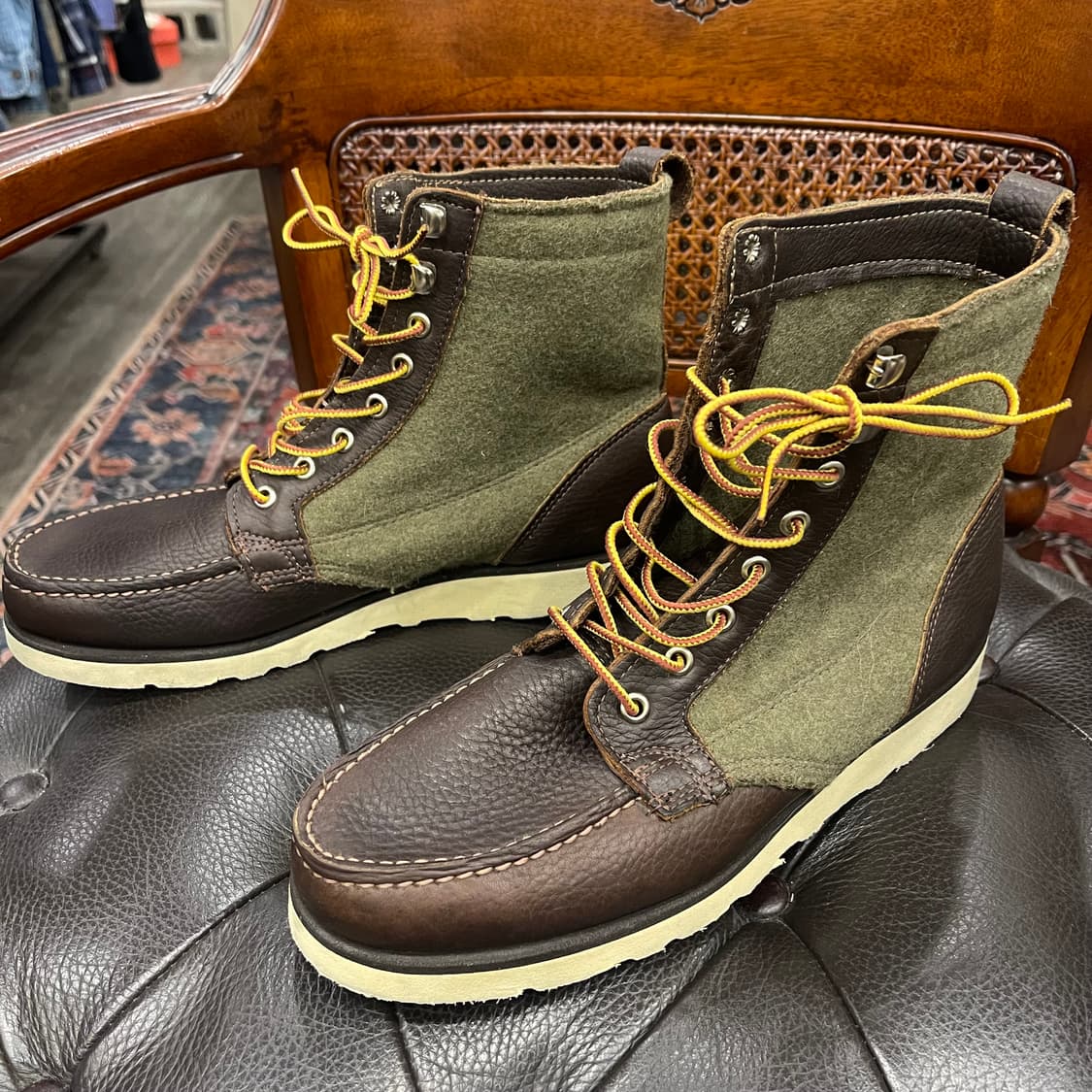 세바고 스탁턴 비브람 울 레더부츠 상품이미지3