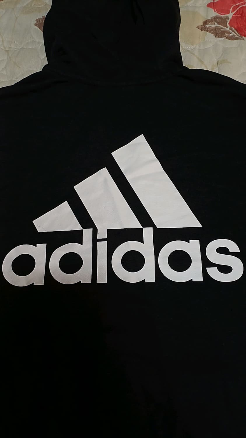 아디다스 춘추용후드집업 실측100 가슴55 기장68 상품이미지5