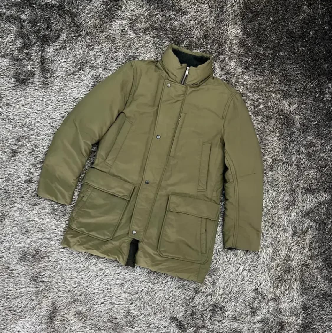 질스튜어트 남성 거위털 사파리 패딩 (L) 상품이미지1