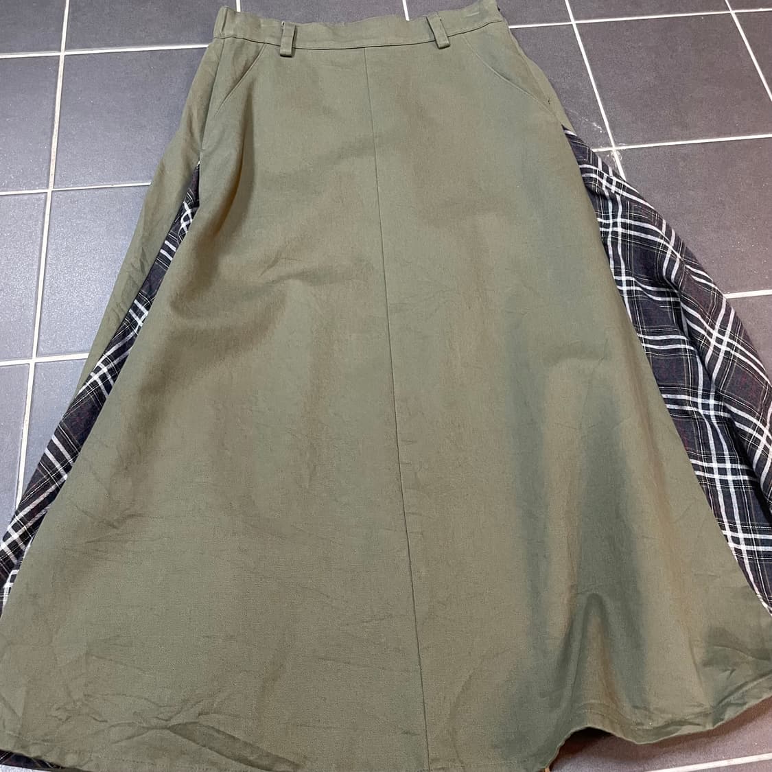 Vintage custom long skirt 상품이미지6