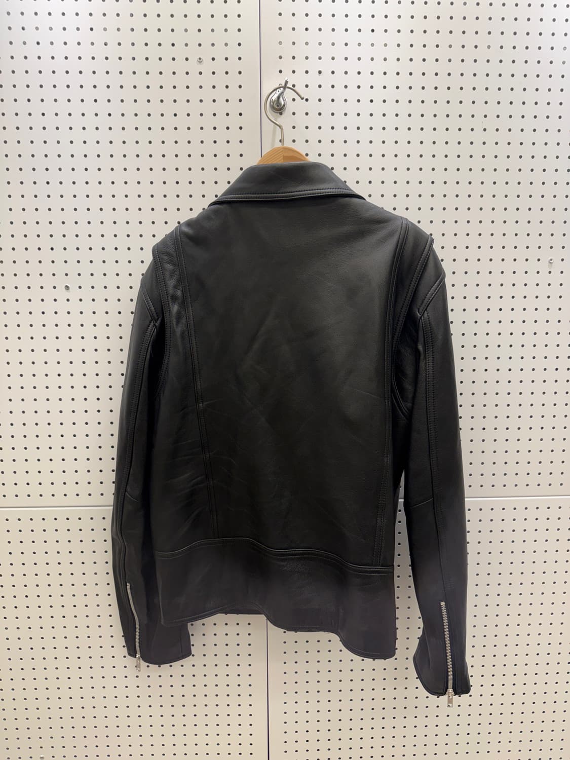 도프제이슨 더블 라이더 자켓 블랙 U893 상품이미지3