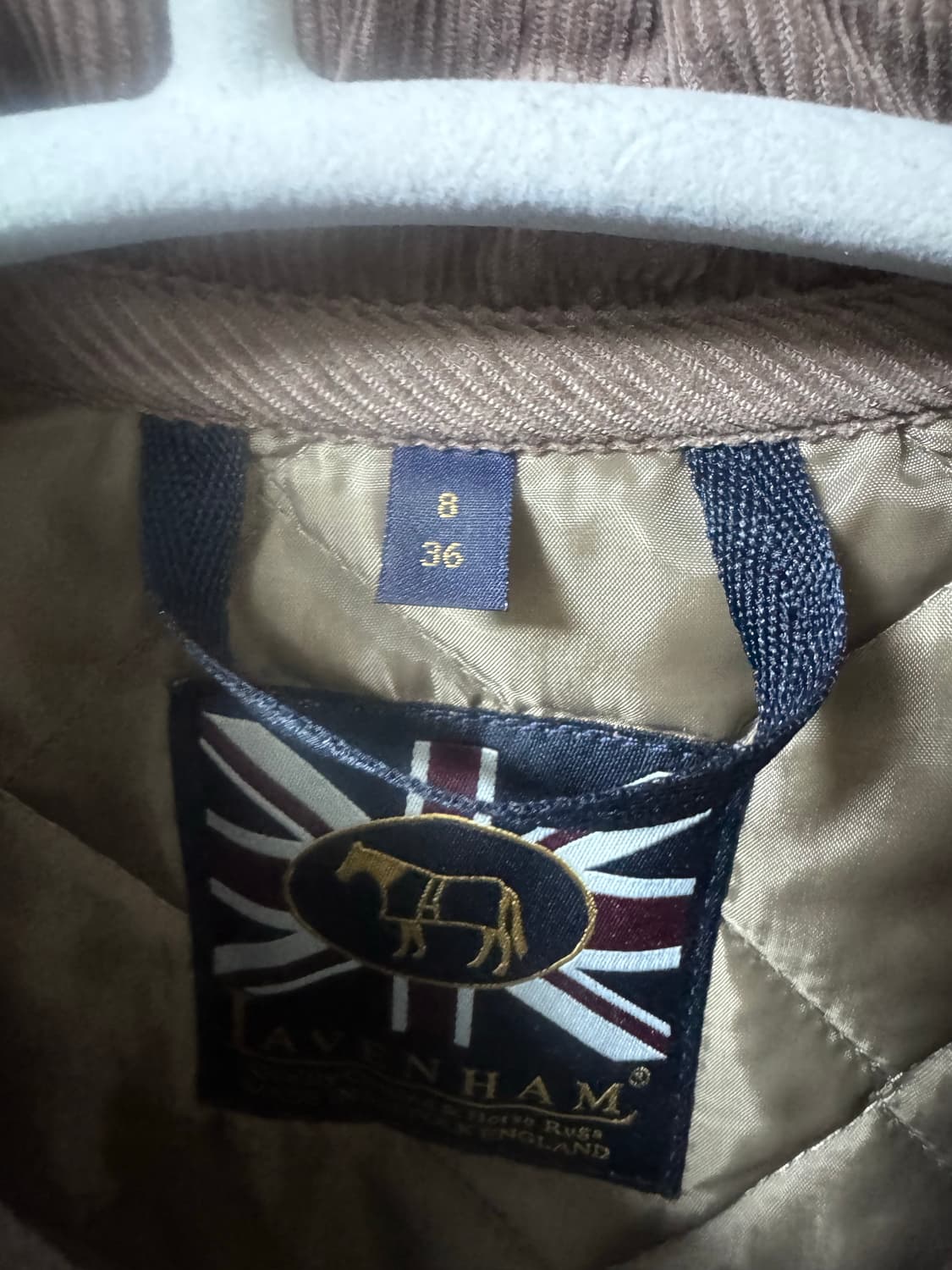 라벤헴 lavenham 퀼팅자켓 36 상품이미지4