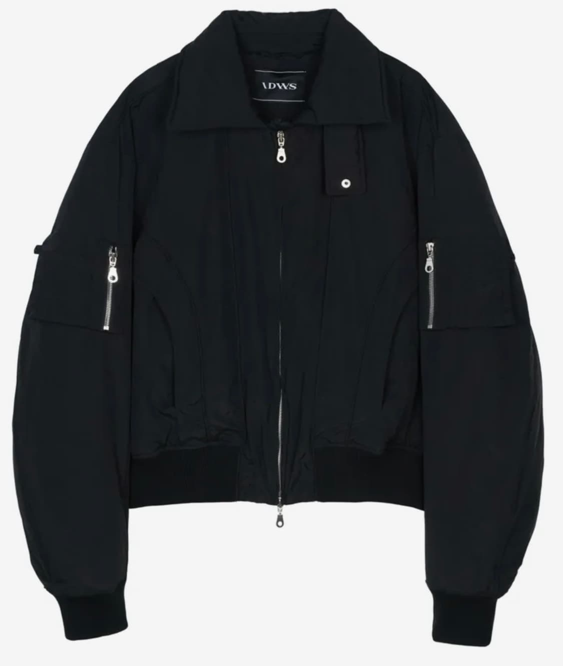 아이돈워너셀 솔리드 하이넥 ma-1 상품이미지1