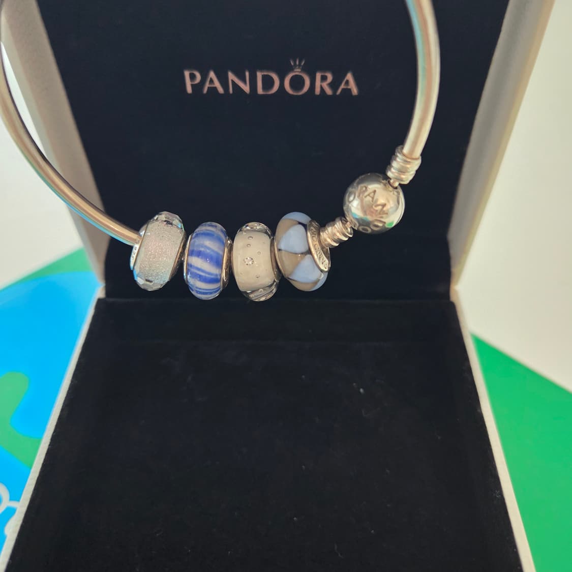 PANDORA 판도라 정품 뱅글팔찌 참포함 세트판매 실버뱅글 상품이미지5