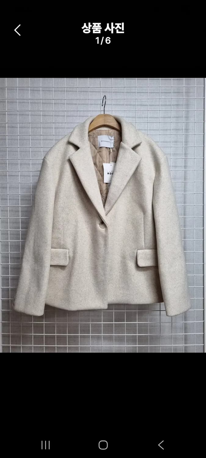 (새상품)모코블링 오버핏 모직자켓 free 상품이미지1