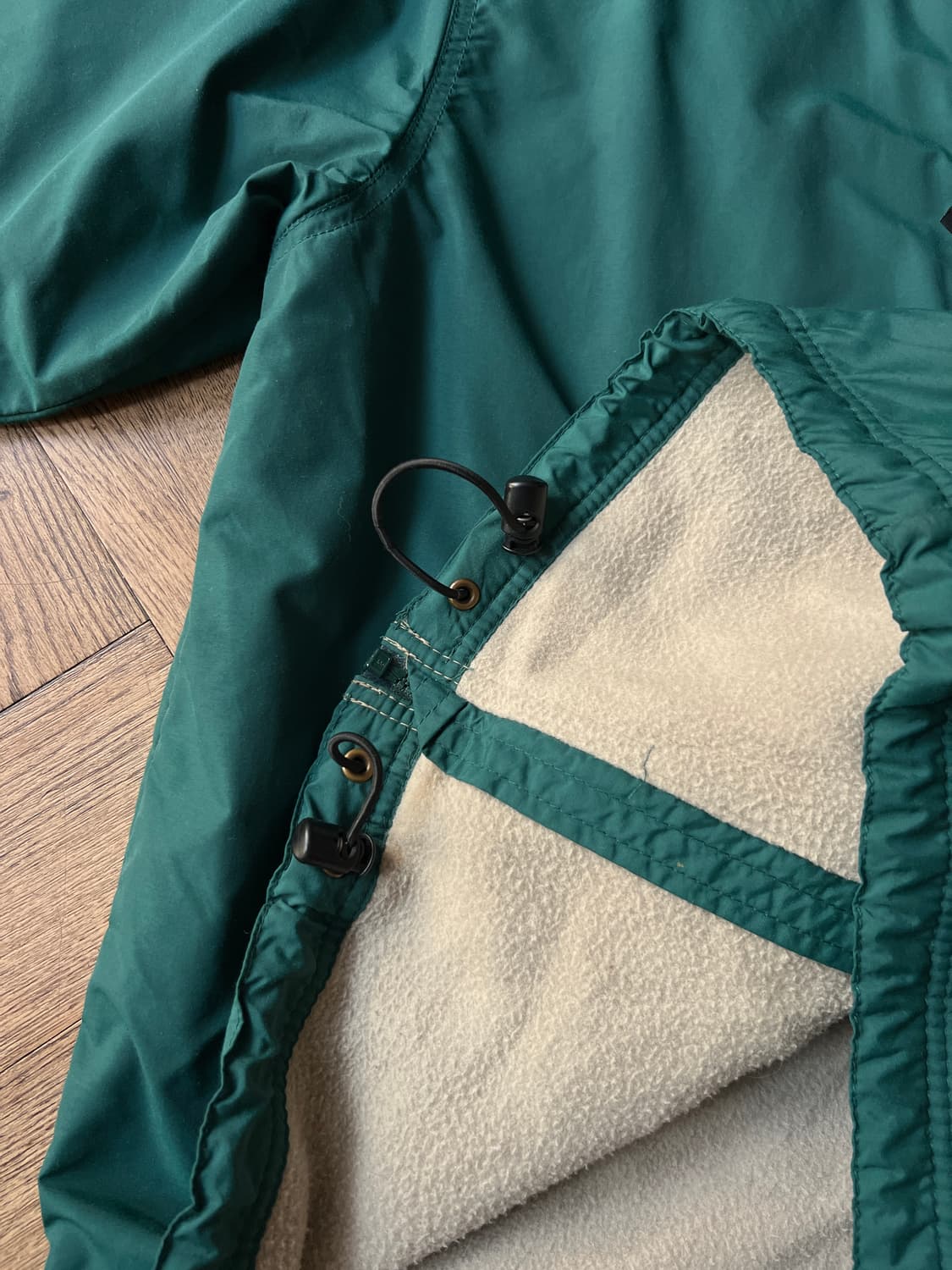 [M]90's 엘엘빈 USA Made 그린 THREE-SEASON 자켓 상품이미지6