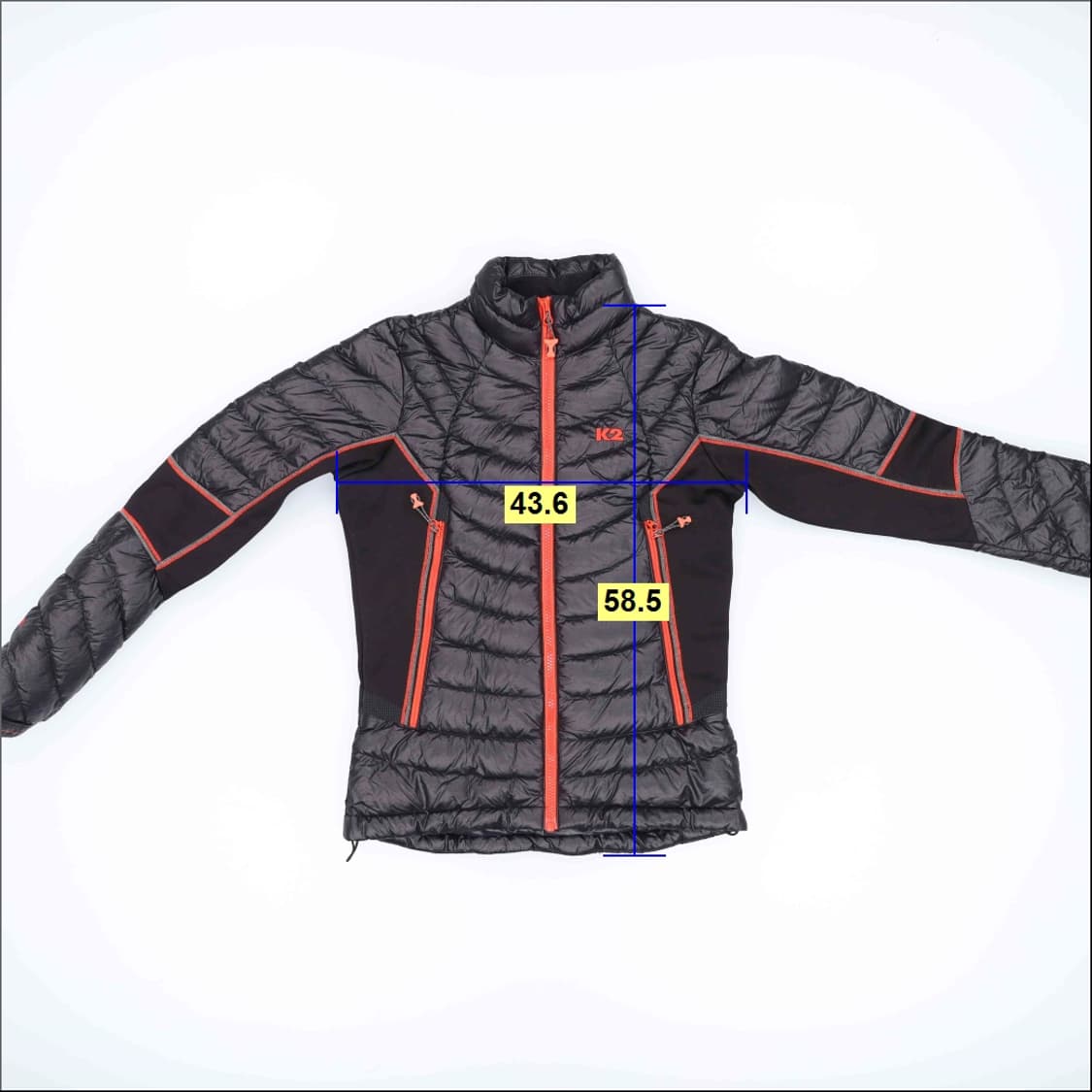 85 K2 여성 헝가리구스다운 경량패딩 0123H1 상품이미지7