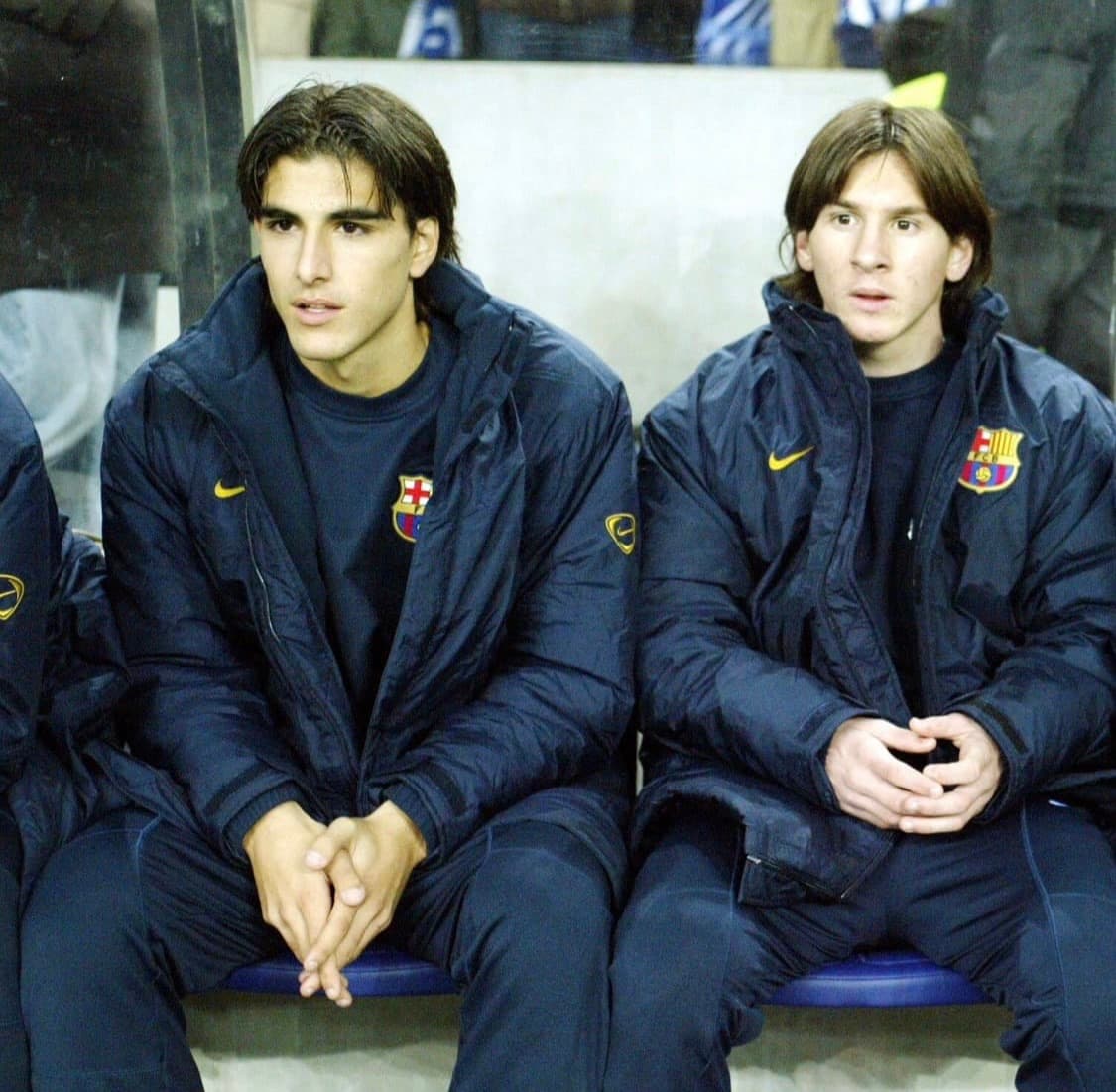 03-04 나이키 FC 바르셀로나 벤치 코트 패딩 자켓  네이비 상품이미지10