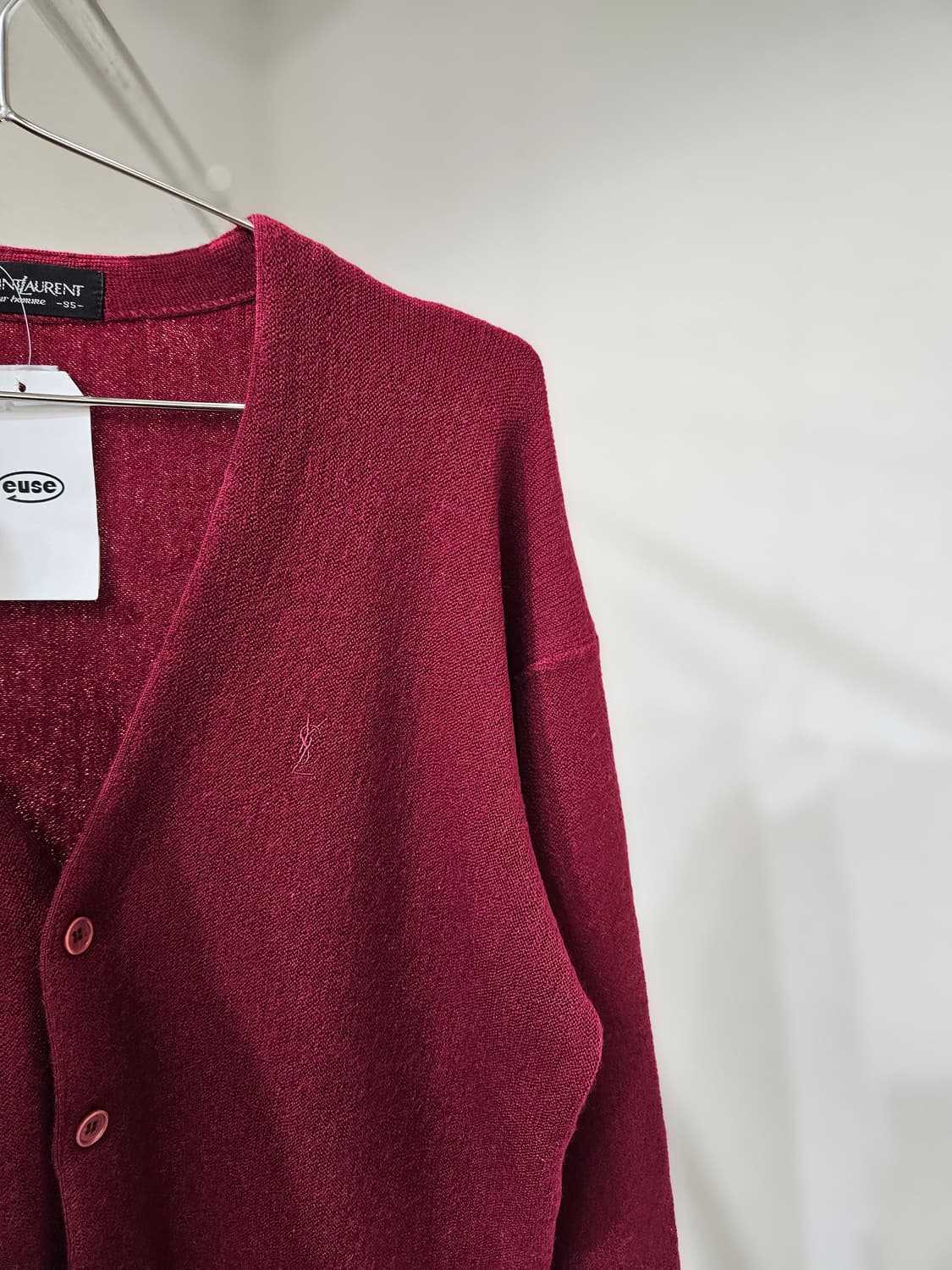 입생로랑 니트 가디건 상품이미지5