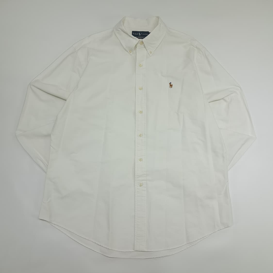 Co634 2XL 폴로 랄프로렌 화이트 긴팔 셔츠 남방 상품이미지1