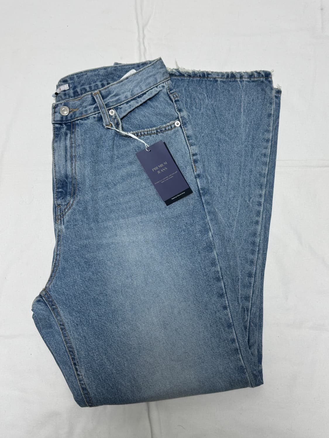 이핏 / 시그니처 플레어 데님팬츠 (블루) / M 상품이미지2