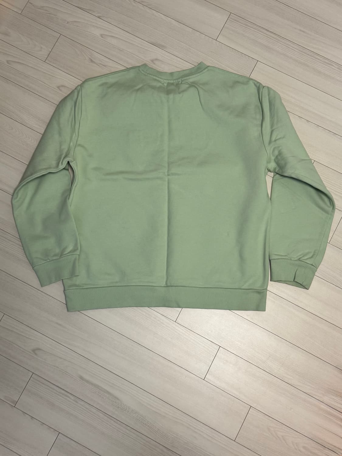 플랙 맨투맨 그린 상품이미지2