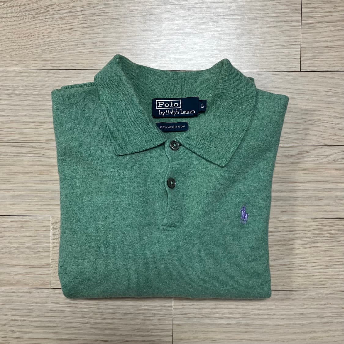 폴로 랄프로렌 메리노울 니트 민트 상품이미지2