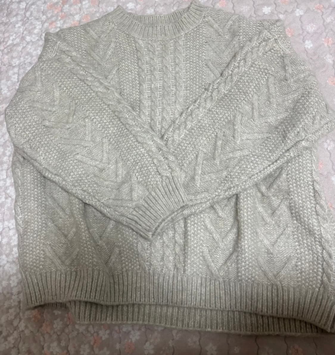 Leau 로우 울 니트 새상품 상품이미지2