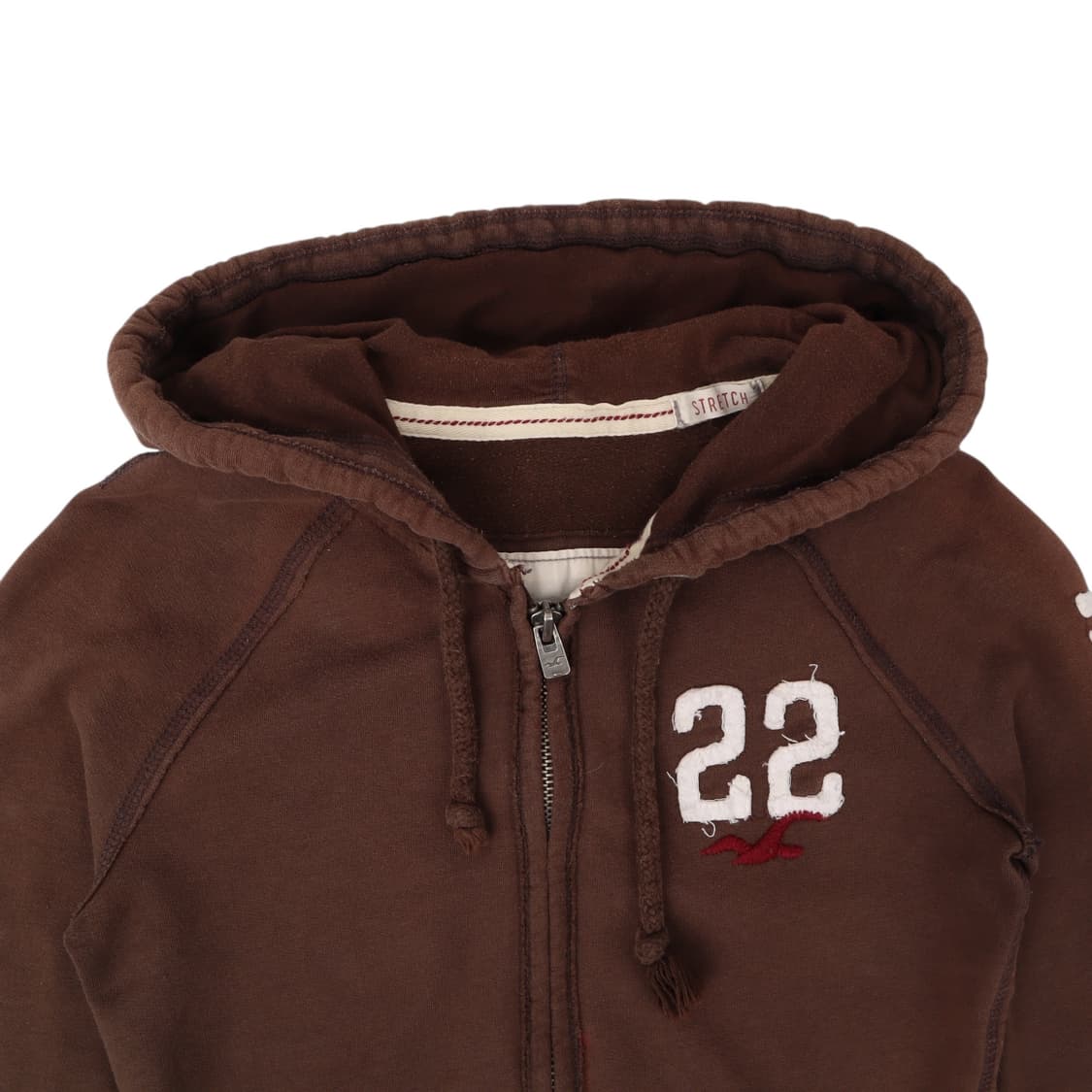 홀리스터 브라운 슬림핏 후드집업 상품이미지2