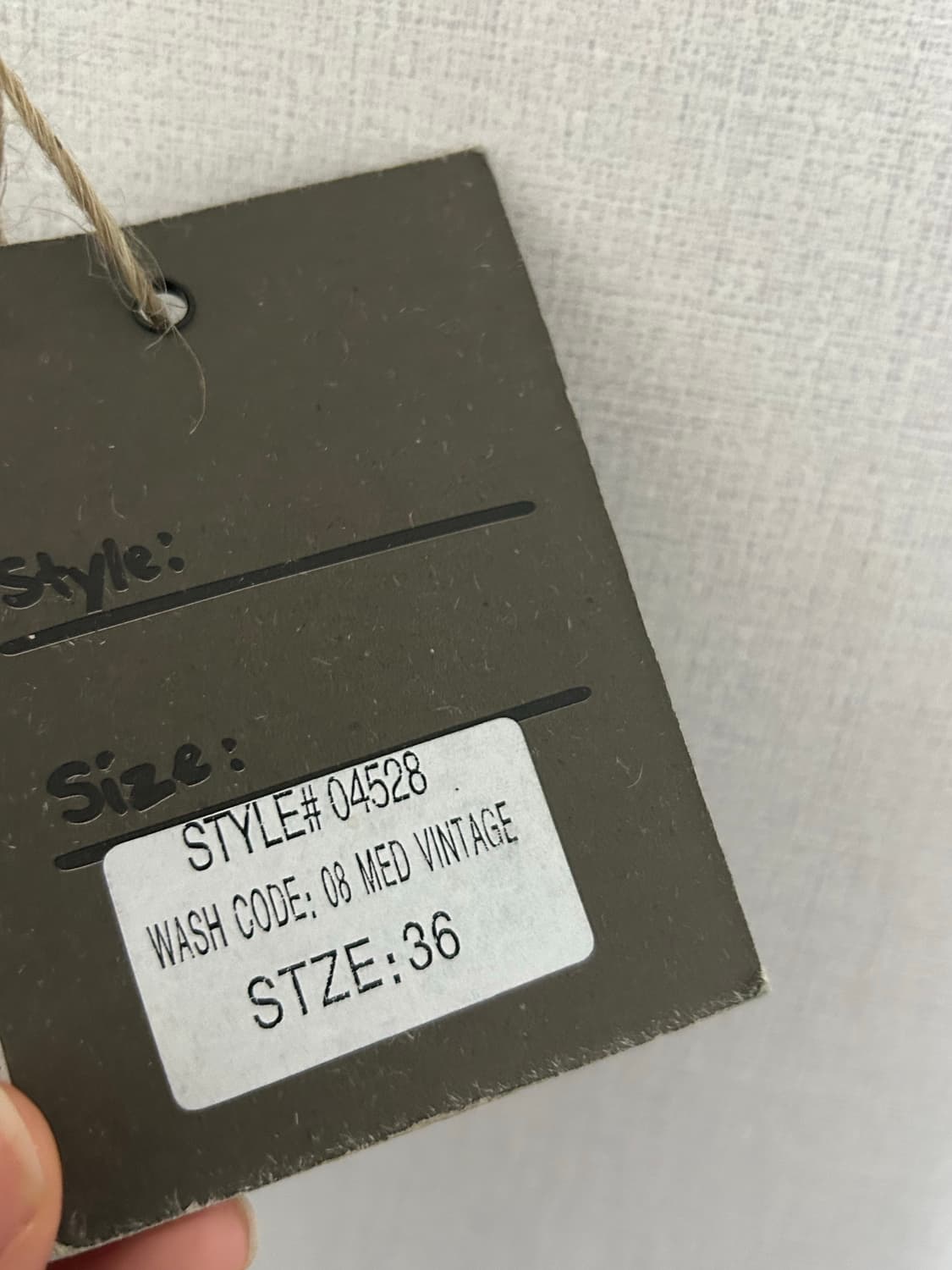 US 트루릴리젼 조이 슈퍼티 부츠컷 팬츠 새상품 상품이미지5