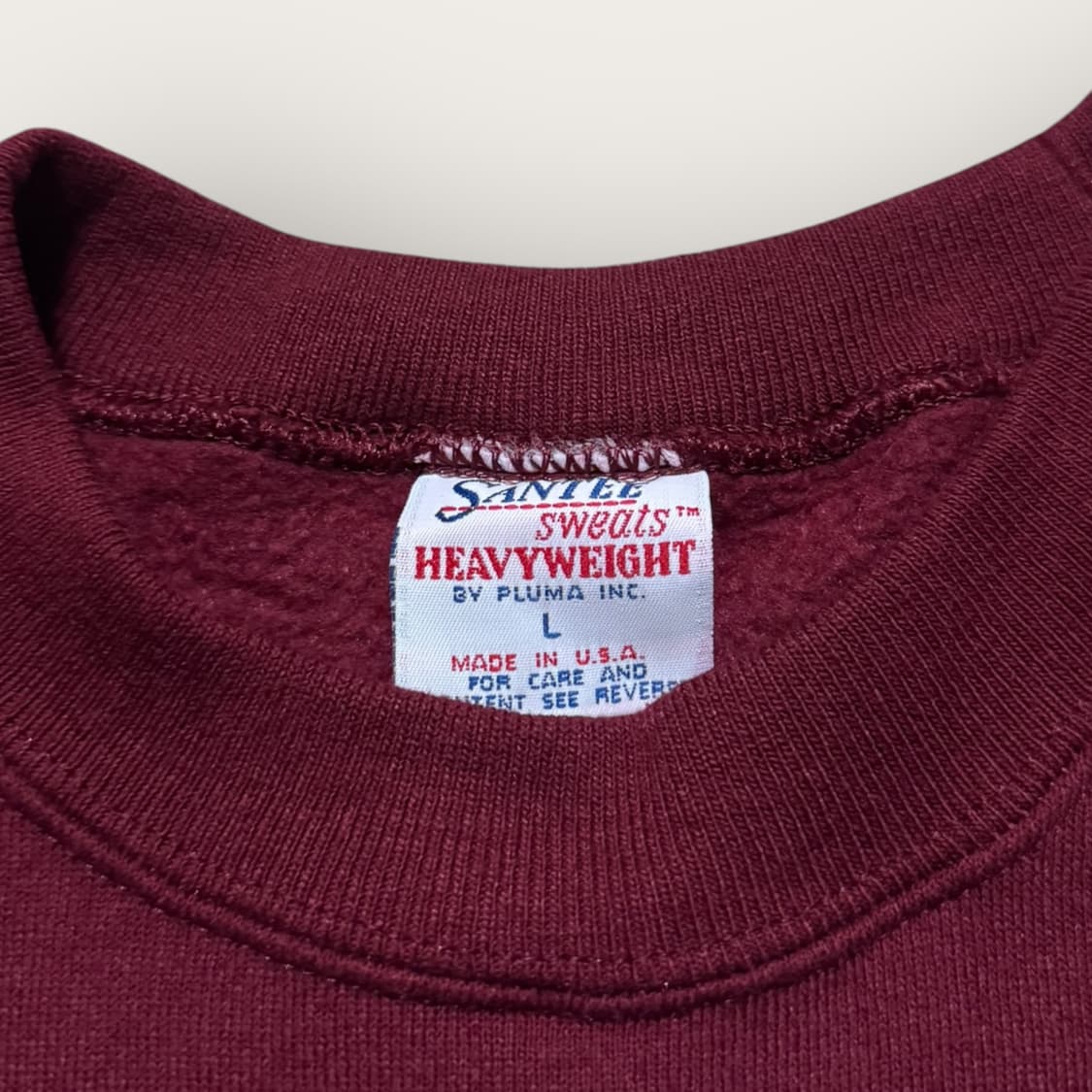 90s USA 텍사스 애기스 Santee 스웻셔츠 L 상품이미지3