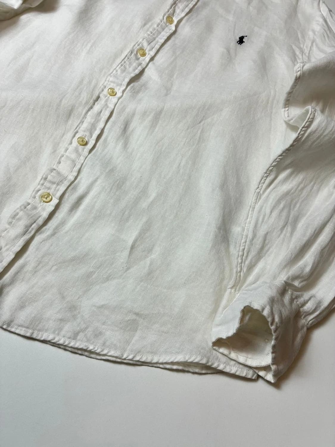 폴로 랄프로렌 클래식핏 100% 린넨 셔츠 PN8090 상품이미지5