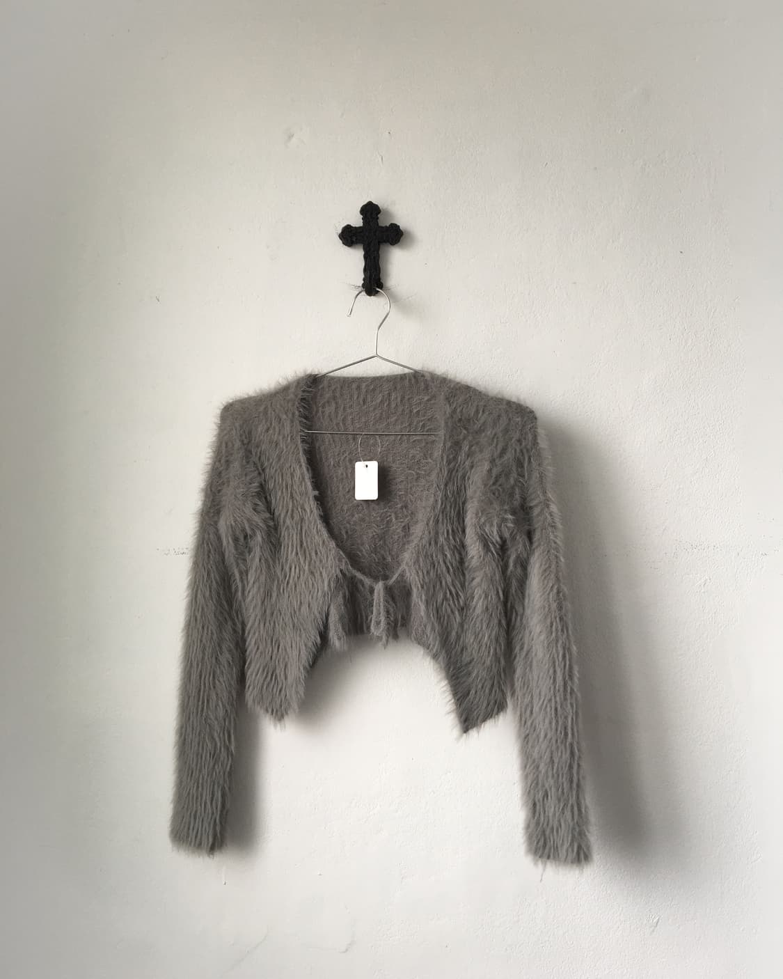 Fluffy knit cardigan 상품이미지2