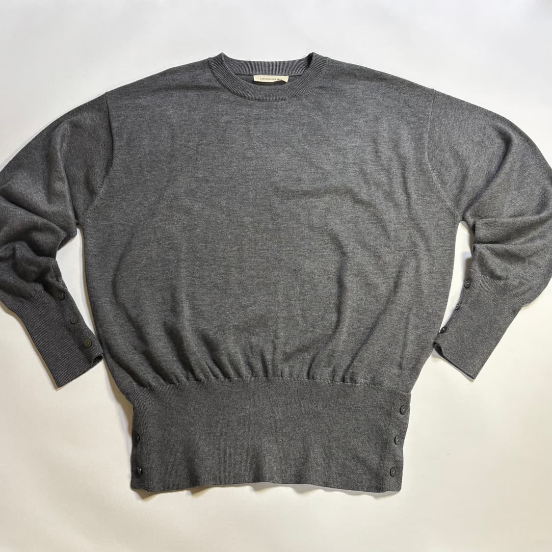 라퍼지 스토어 맨 버튼 니트 상품이미지1