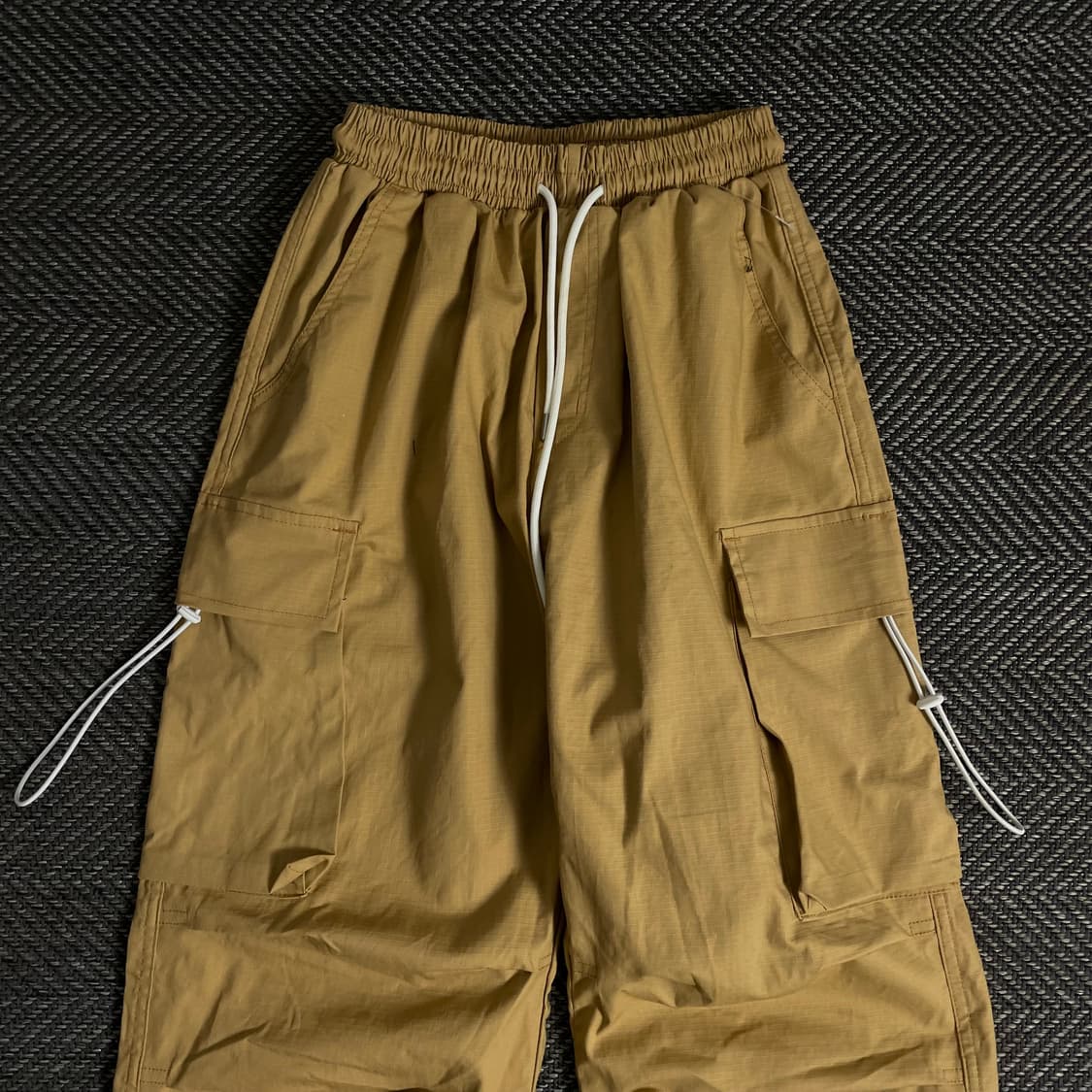 빈티지 카고 스트링 립스탑 퍼티그 팬츠o 3157 상품이미지3