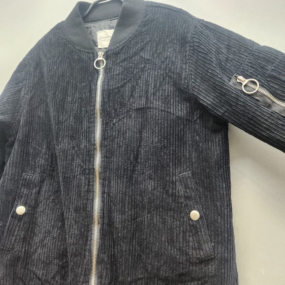 빈티지벤더 코듀로이 골덴 항공점퍼 L 상품이미지3