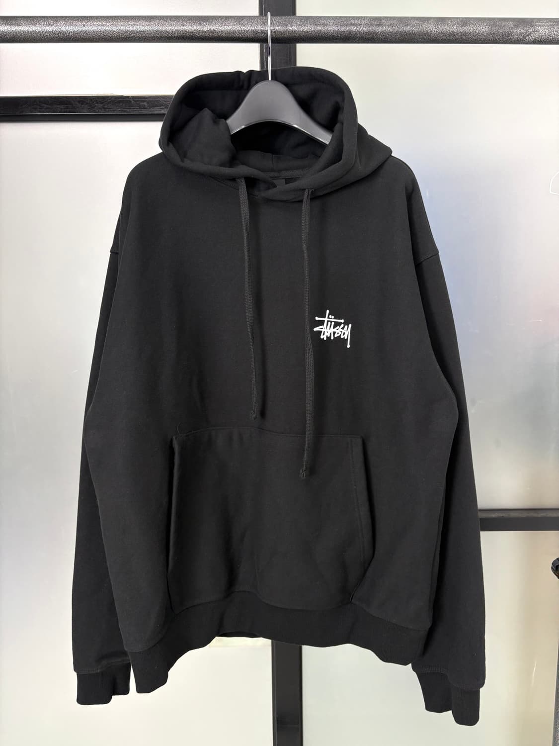  [2XL]새상품 스투시 블랙 후드티  상품이미지3