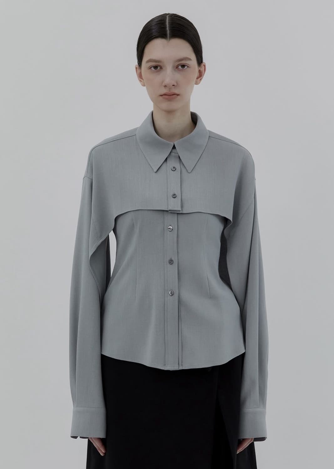 트리밍버드 볼레로 베스트 셔츠 상품이미지1