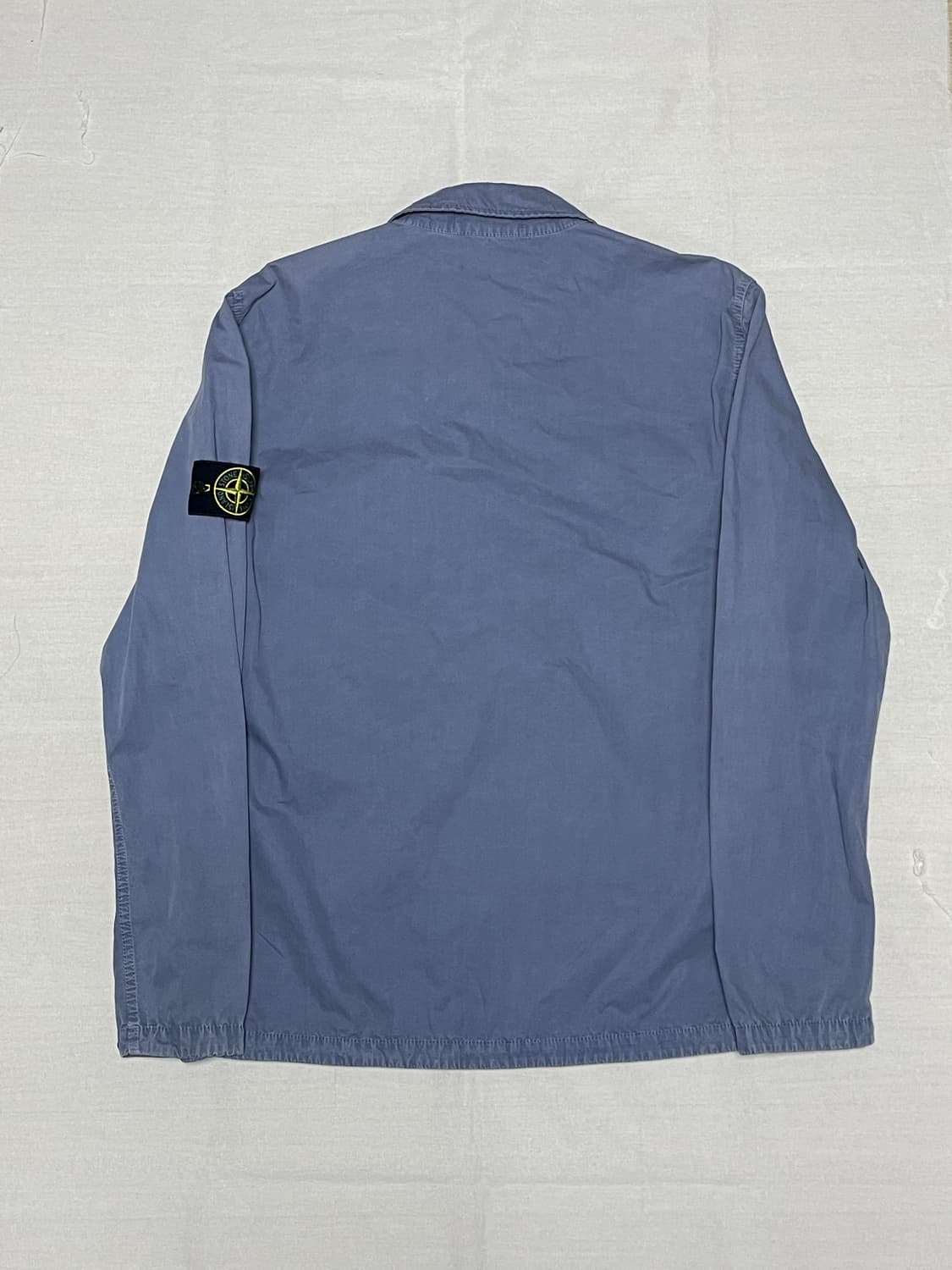 스톤아일랜드 올드이펙트 오버셔츠 자켓 파스텔 블루 [XL] 상품이미지4