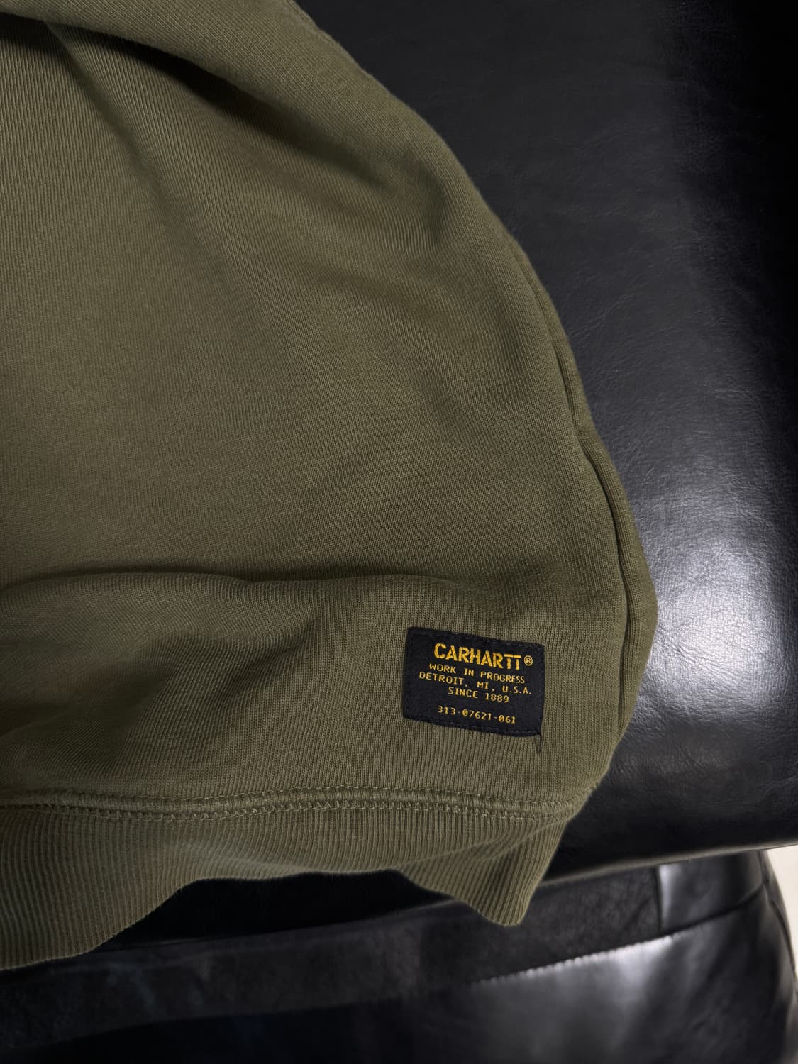 (L) 칼하트 카키 밀리터리 맨투맨 빈티지  상품이미지5