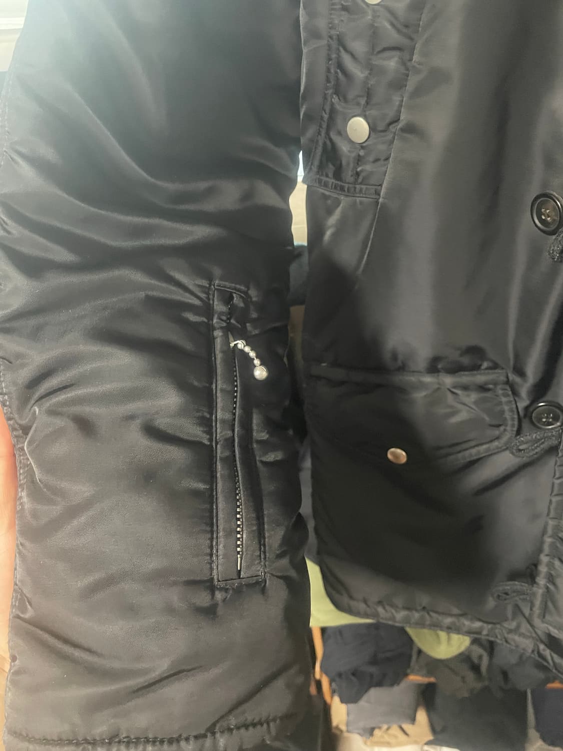 프리즘웍스 N3B 파카 105사이즈 상품이미지3